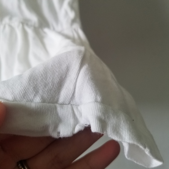 The Great The Ruffle Tee White size 1 - Picture 7 of 14